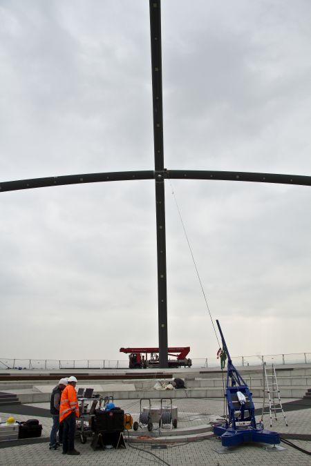 Butterfly®-Messung am Horizontobservatorium auf Halde Hoheward